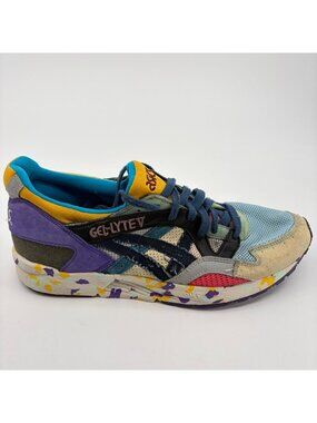 Asics Gel-Lyte V Re:Material Mens Size 10.5 Blue Purple Running Shoes Sneakers